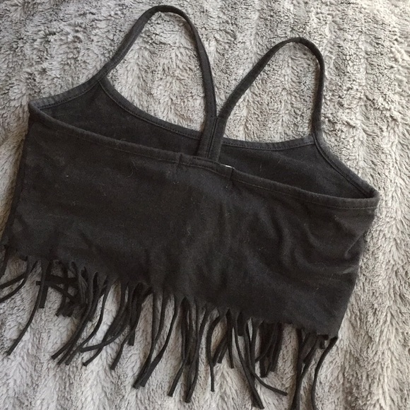 Black crop top - Picture 1 of 2